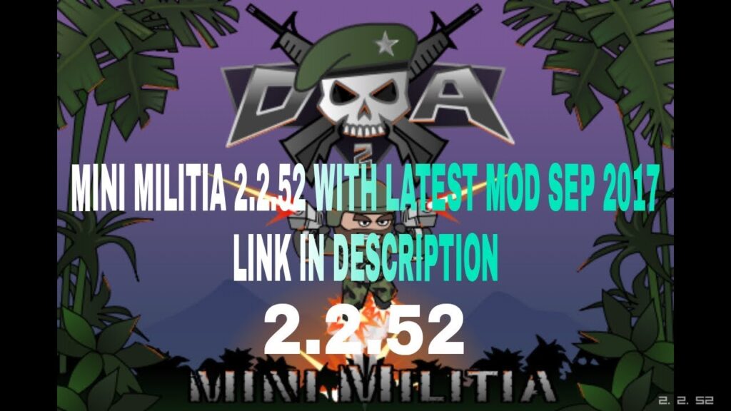 Mini Militia God Mod Apk 2.2 52 Download