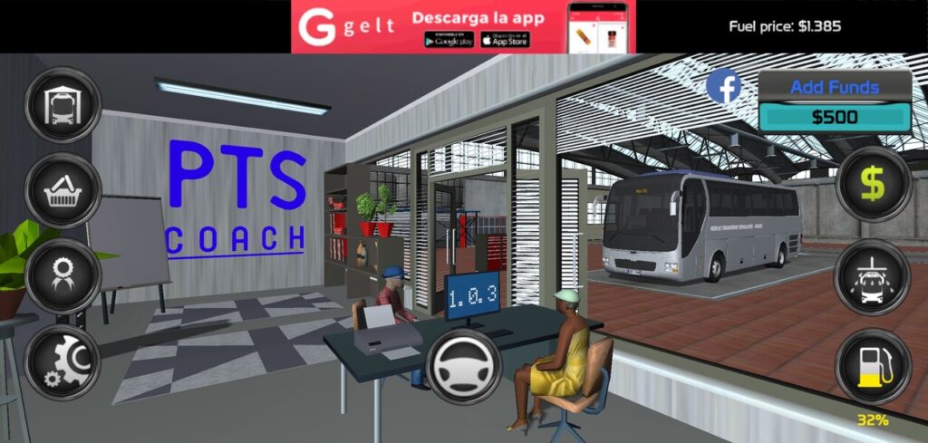 public transport simulator coach Mod APK